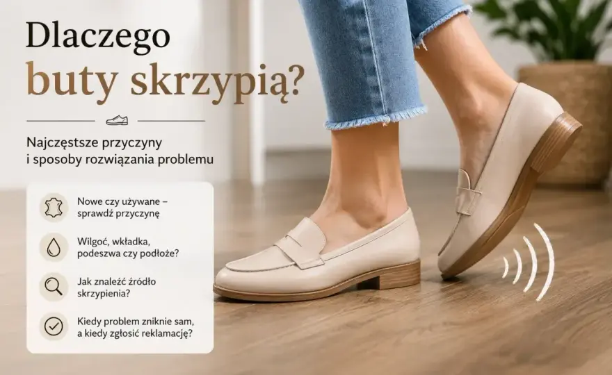 Skrzypiące buty? Sprawdź, jak je uciszyć i co zrobić!