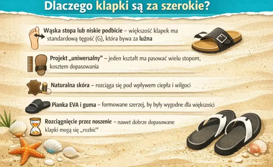 Za szerokie klapki? Jak dobrać i uratować źle kupione
