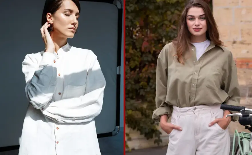 Koszula oversize - jak nosić stylowo? Poradnik i 5 zestawów